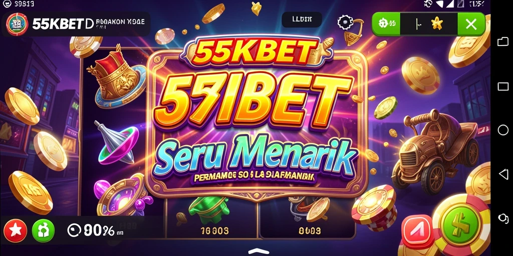 Tampilan gameplay yang menarik di 55KBET untuk permainan Slot.