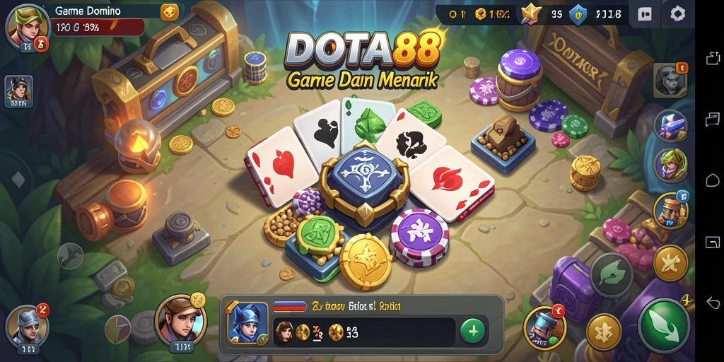 Tampilan gameplay DOTA88 yang seru dan interaktif.