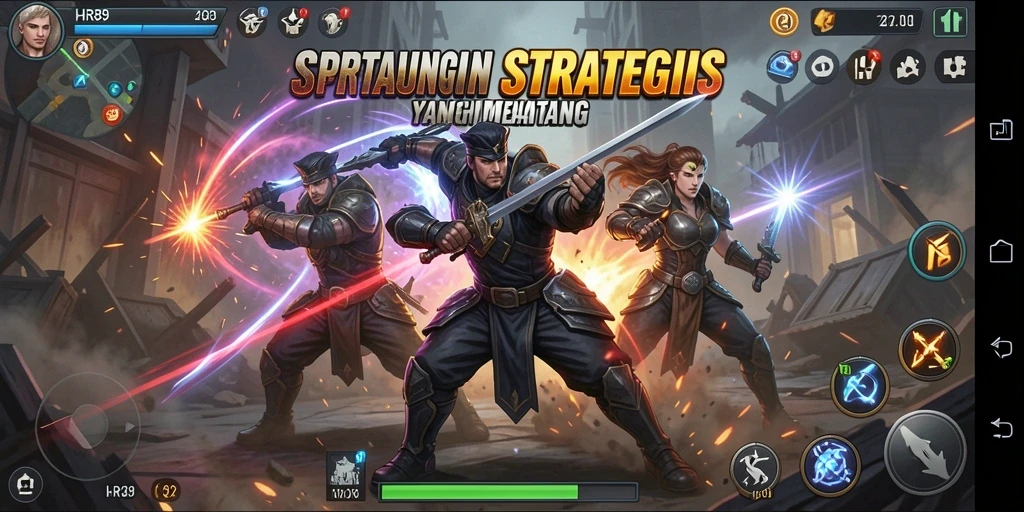 Tampilan utama permainan HR89 dengan strategi yang mendalam.