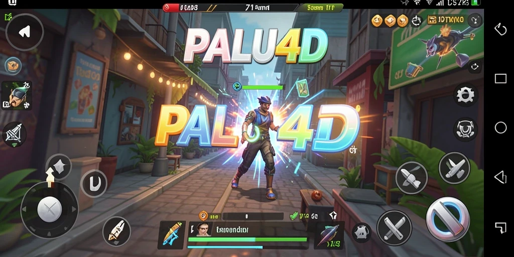 Screenshot gameplay PALU4D menunjukkan pengalaman simulasi yang interaktif dan mendalam.