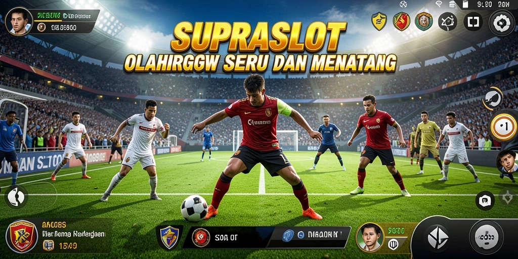 Gameplay seru di SUPRASLOT menampilkan berbagai olahraga yang mendebarkan.